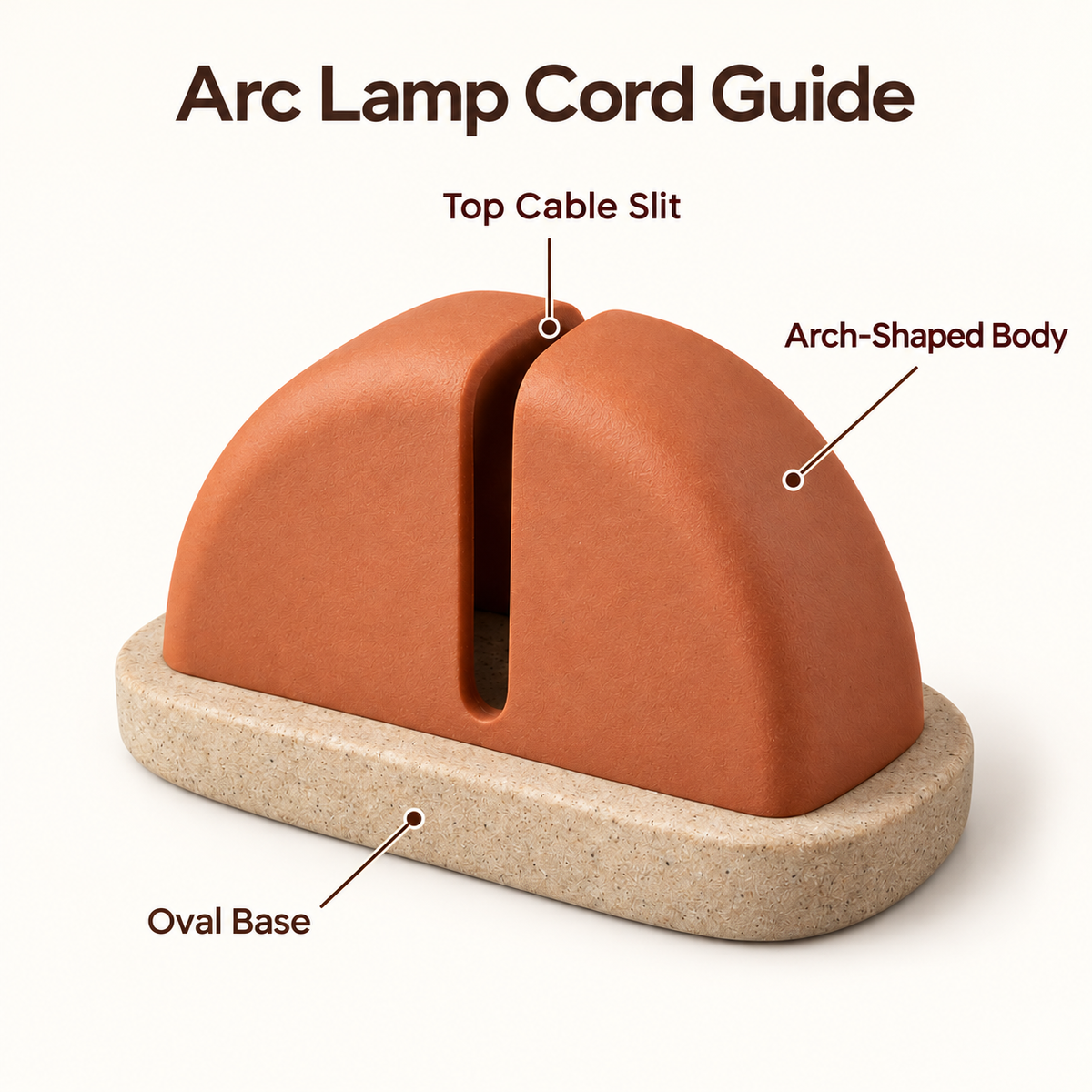 Arc Lamp Cord Guide
