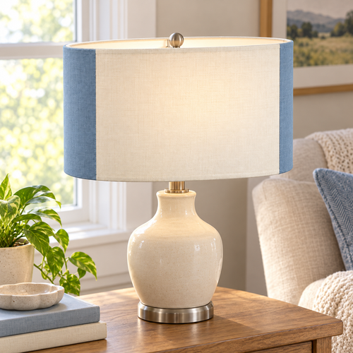 Arc Panel Oval Lampshade