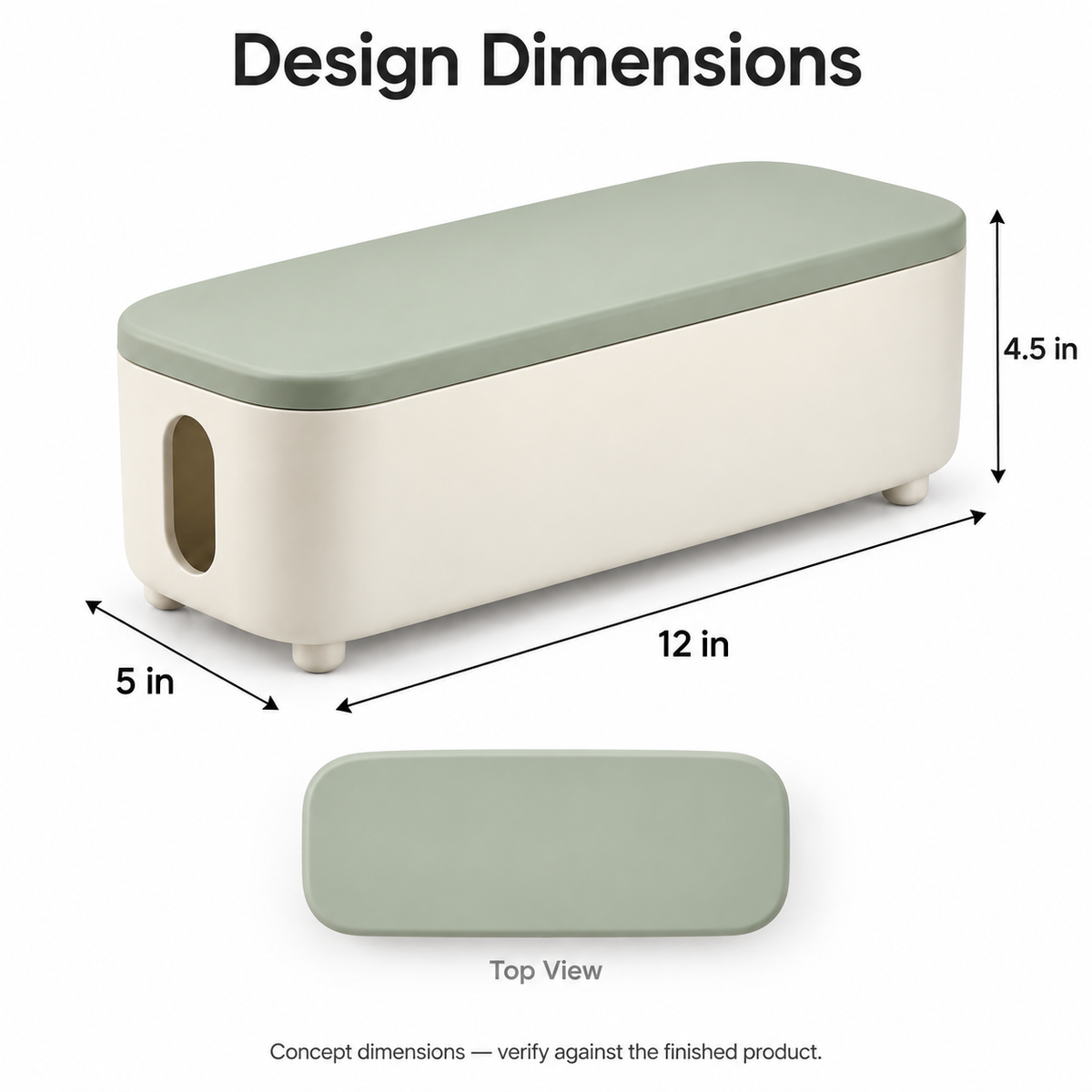 Cove Cable Storage Box