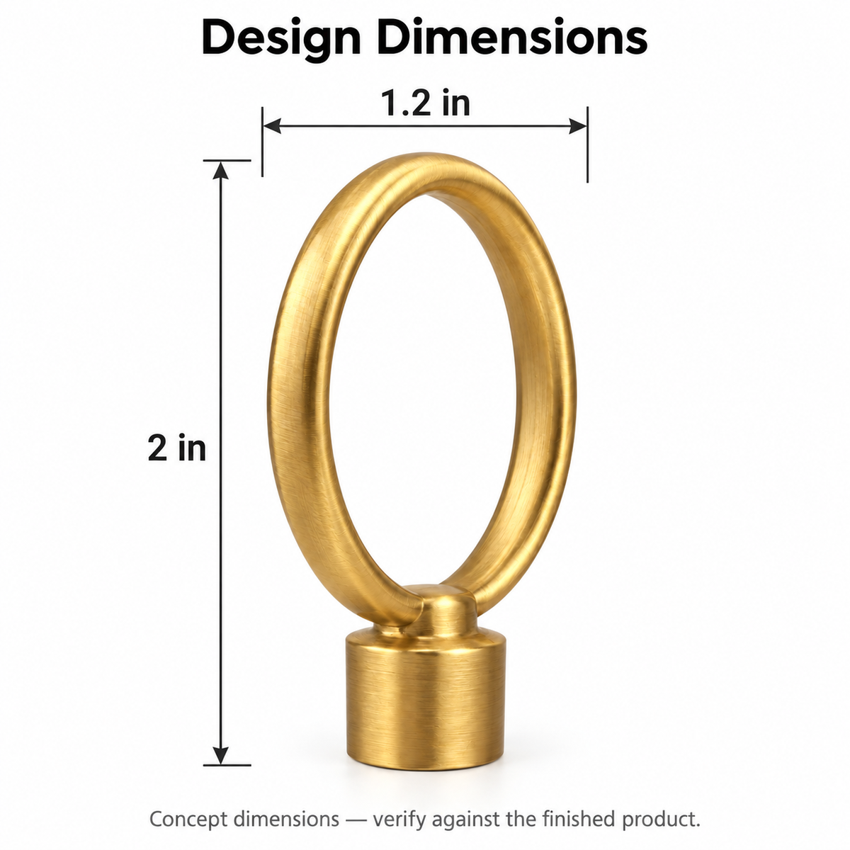 Orbit Lamp Finial